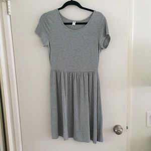 Grey casual dress